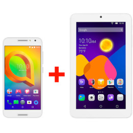 *EOL*BDL ALCATEL A3 WHITE + TAB 8055 SILVER