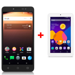 *EOL*BDL ALCATEL A3 XL GREY SILVER + TAB 8055 WIFI SILVER