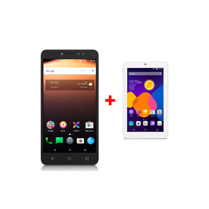 *EOL*BDL ALCATEL A3 XL GREY SILVER + TAB 8055 WIFI SILVER